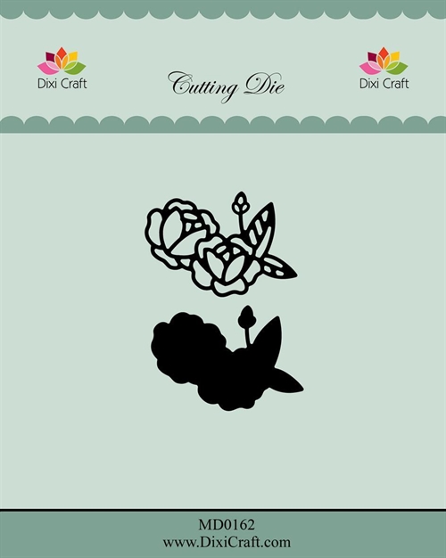  Dixi Craft die Roses with Outcline-1 4,1x2,9cm